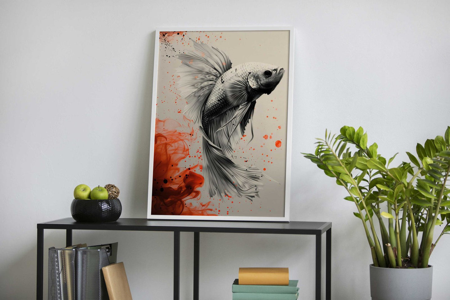 betta fish poster Asian Style Poster | Wall Art for Home & Office | High-Quality Print