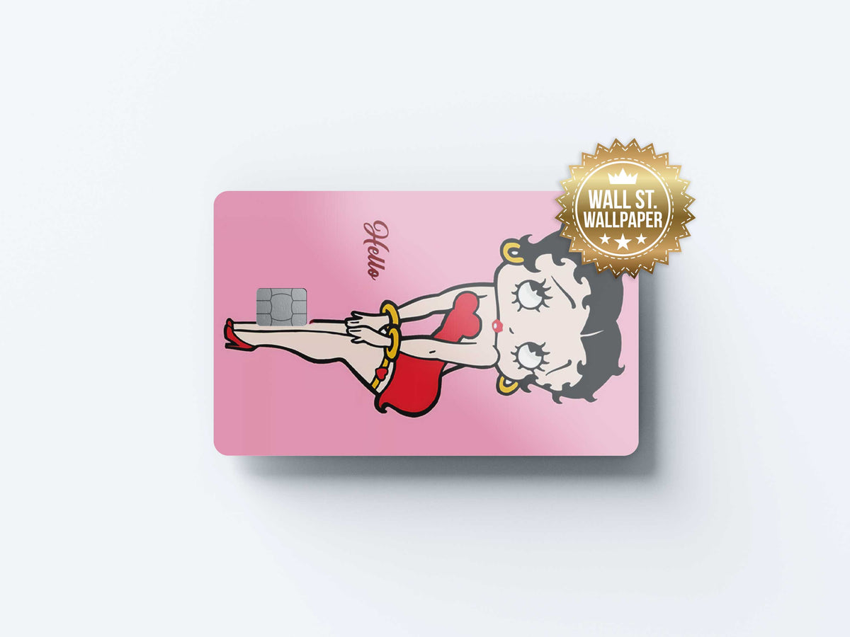 Betty Boop - Premium Vinyl Credit Card Skin Cover by Wonderwallsboutique