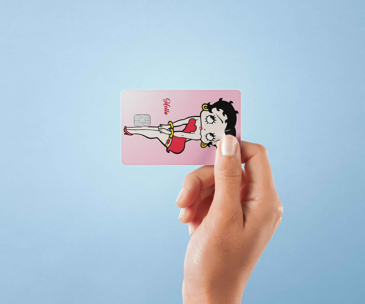 Betty Boop - Premium Vinyl Credit Card Skin Cover by Wonderwallsboutique