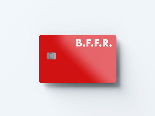 BFFR Design | Credit Card Sticker | Small Chip | Credit Card Skin