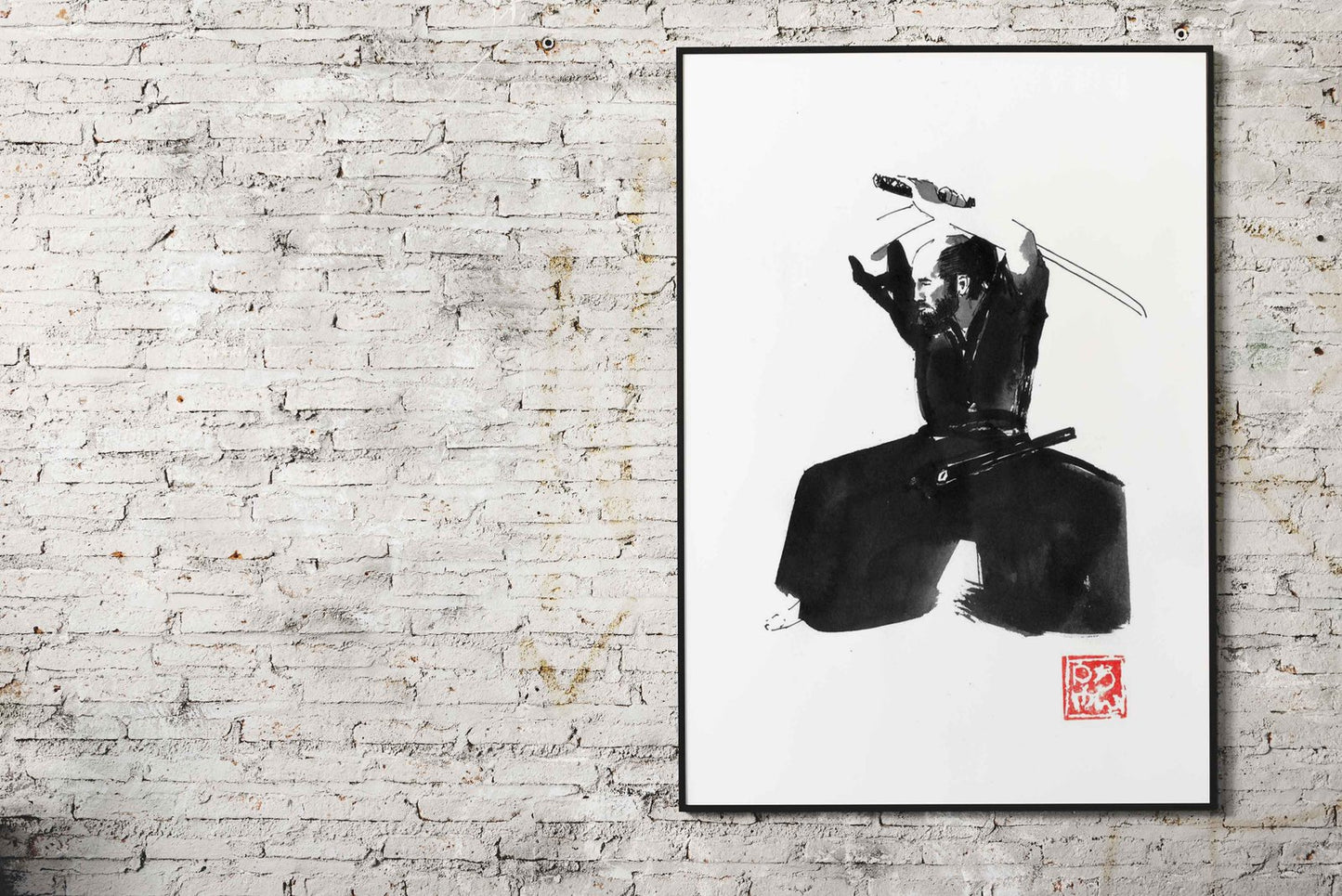 big samurai Asian Style Poster | Wall Art for Home & Office | High-Quality Print