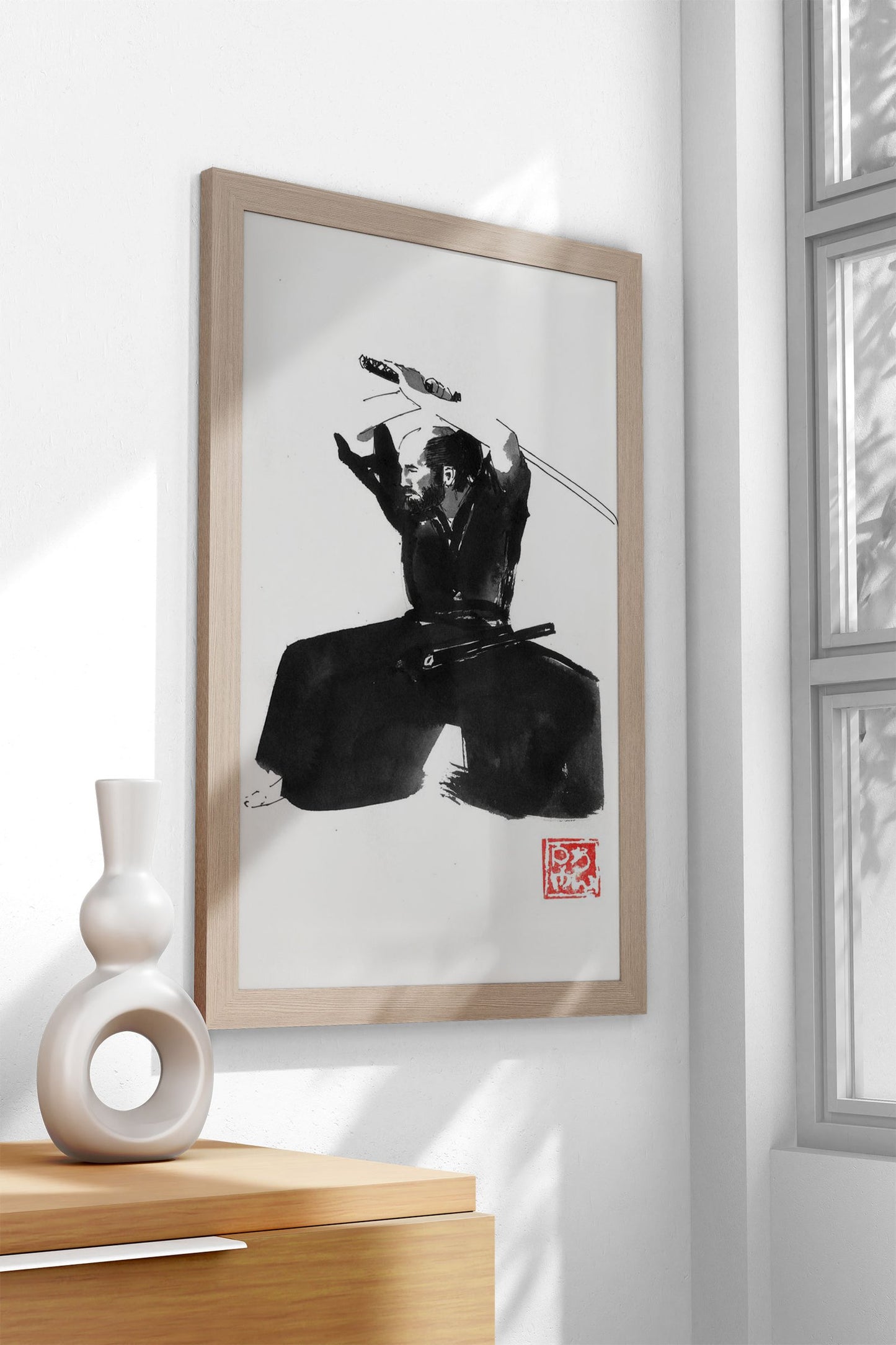 big samurai Asian Style Poster | Wall Art for Home & Office | High-Quality Print