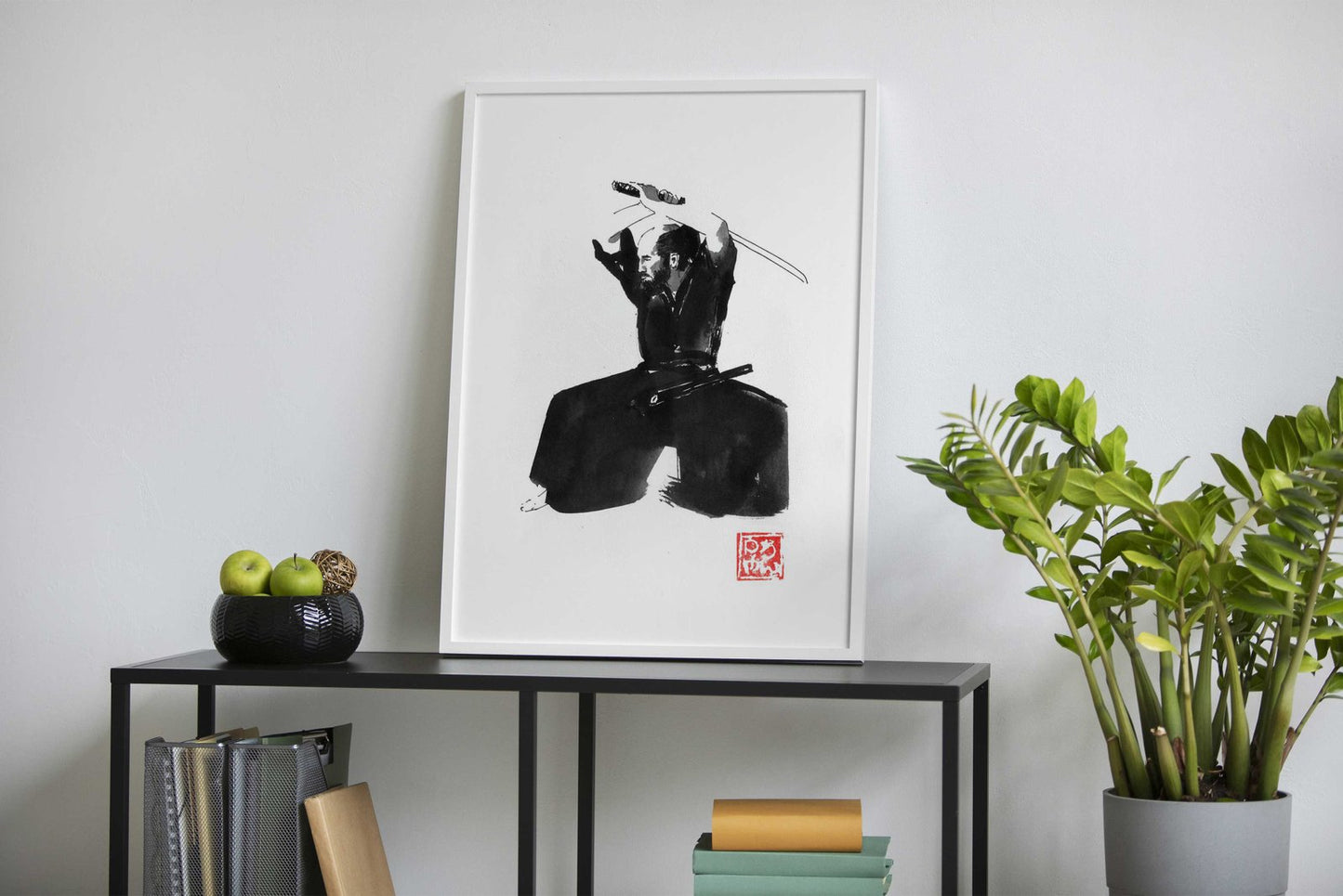 big samurai Asian Style Poster | Wall Art for Home & Office | High-Quality Print