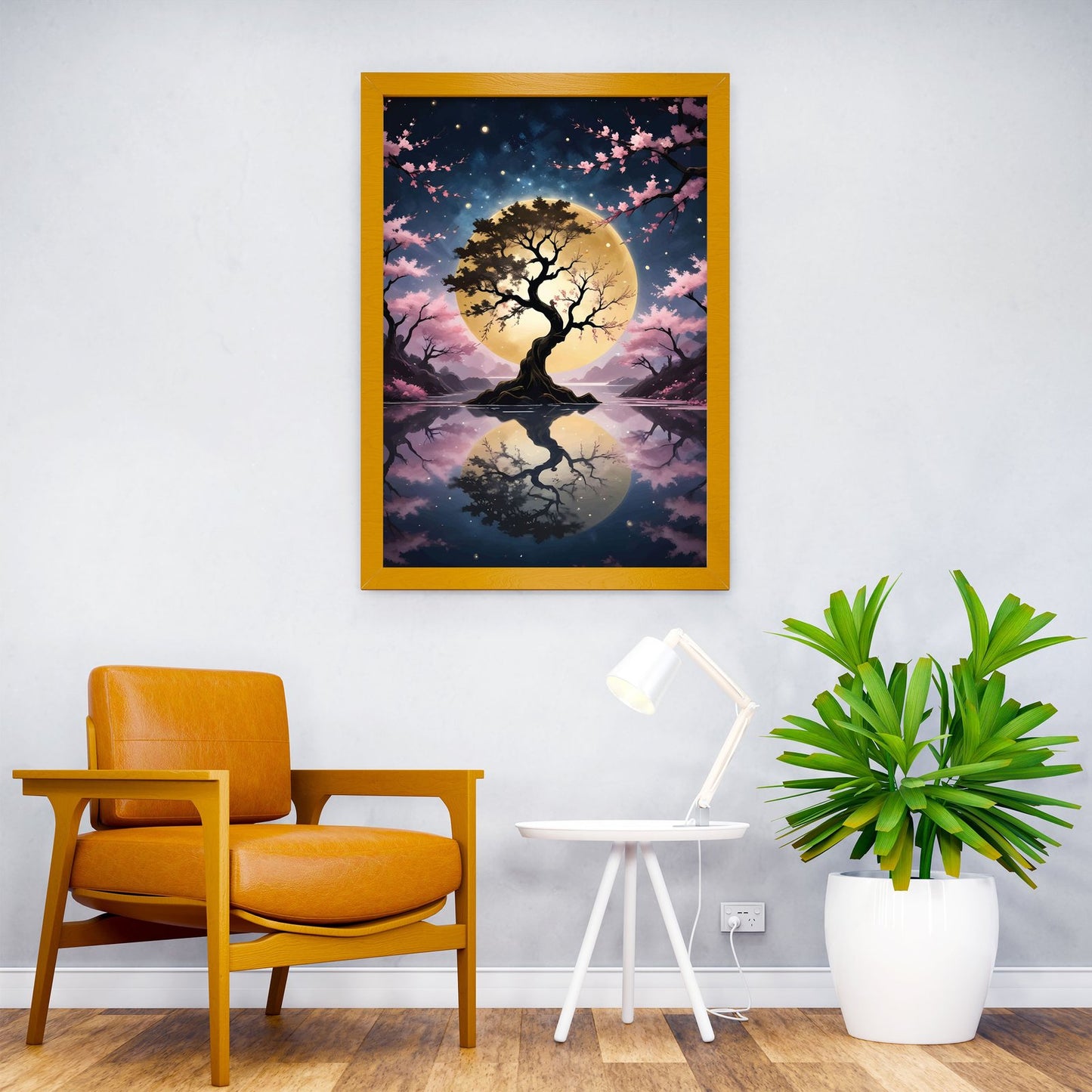 bonsai Fantasy Landscape Asian Style Poster | Wall Art for Home & Office | High-Quality Print