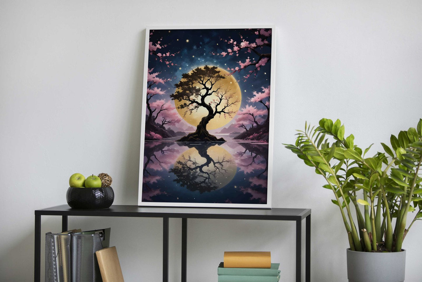 bonsai Fantasy Landscape Asian Style Poster | Wall Art for Home & Office | High-Quality Print