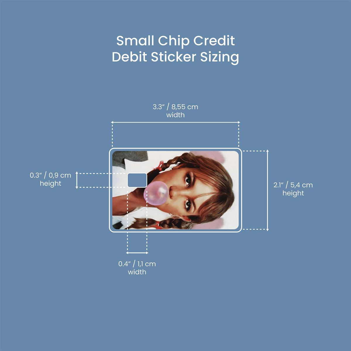 Britney Spears Bubblegum - Premium Vinyl Credit Card Skin Cover by Wonderwallsboutique