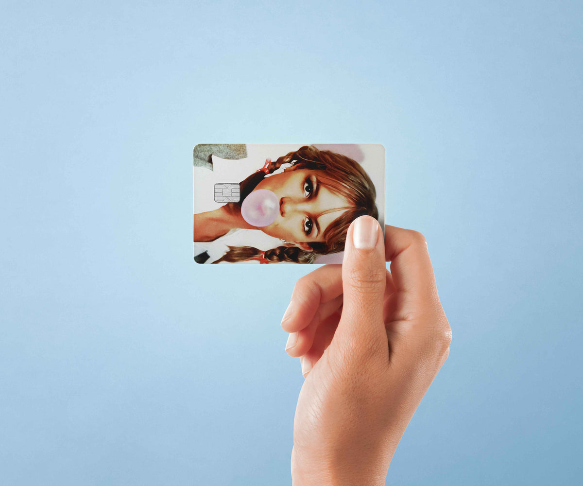 Britney Spears Bubblegum - Premium Vinyl Credit Card Skin Cover by Wonderwallsboutique