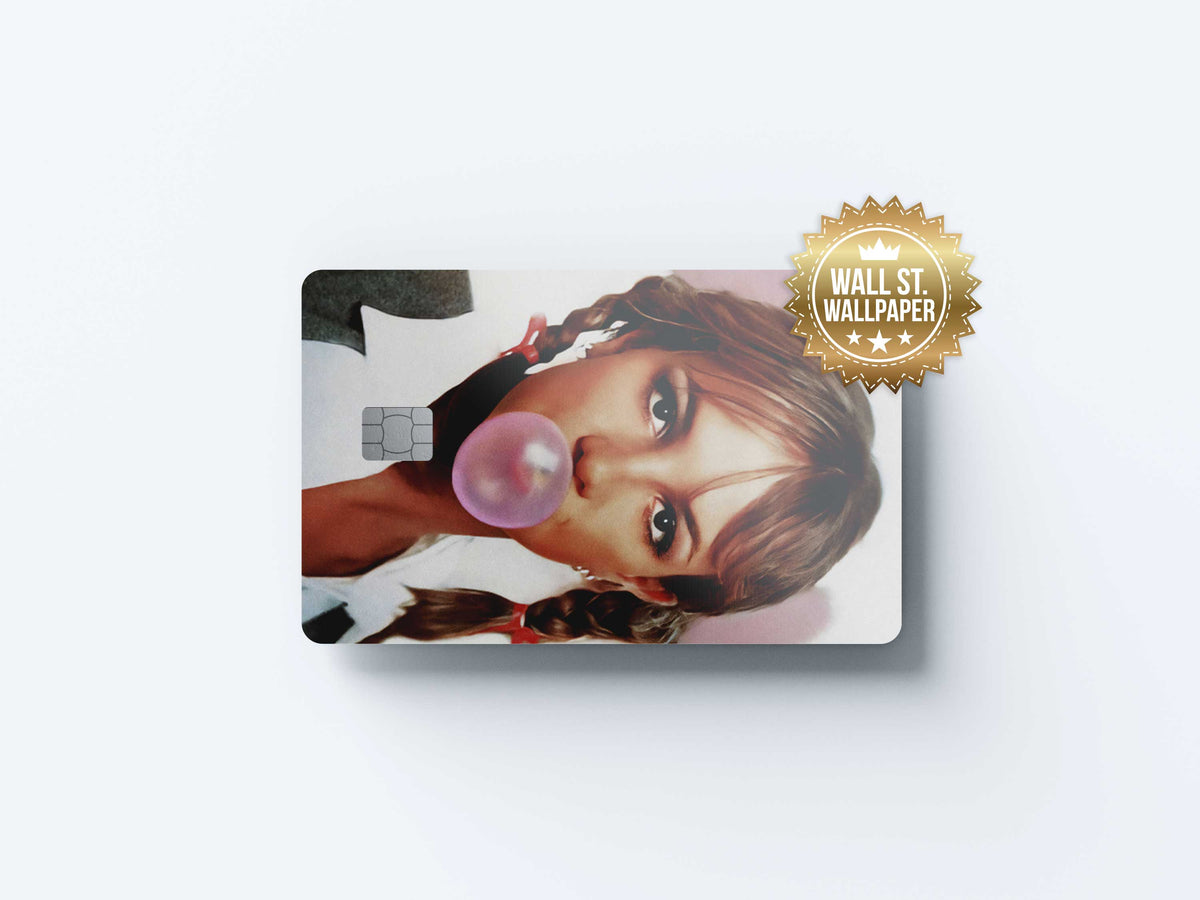 Britney Spears Bubblegum - Premium Vinyl Credit Card Skin Cover by Wonderwallsboutique