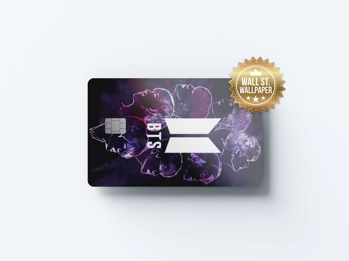 BTS - Premium Vinyl Credit Card Skin Cover by Wonderwallsboutique