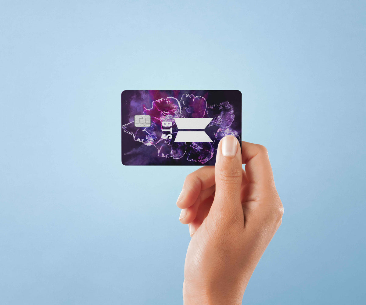 BTS - Premium Vinyl Credit Card Skin Cover by Wonderwallsboutique