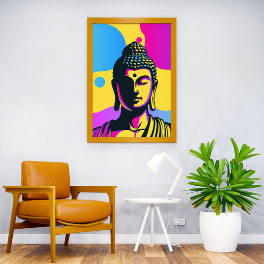 buddha poster Asian Style Poster | Wall Art for Home & Office | High-Quality Print - High-quality vinyl skin wrap d