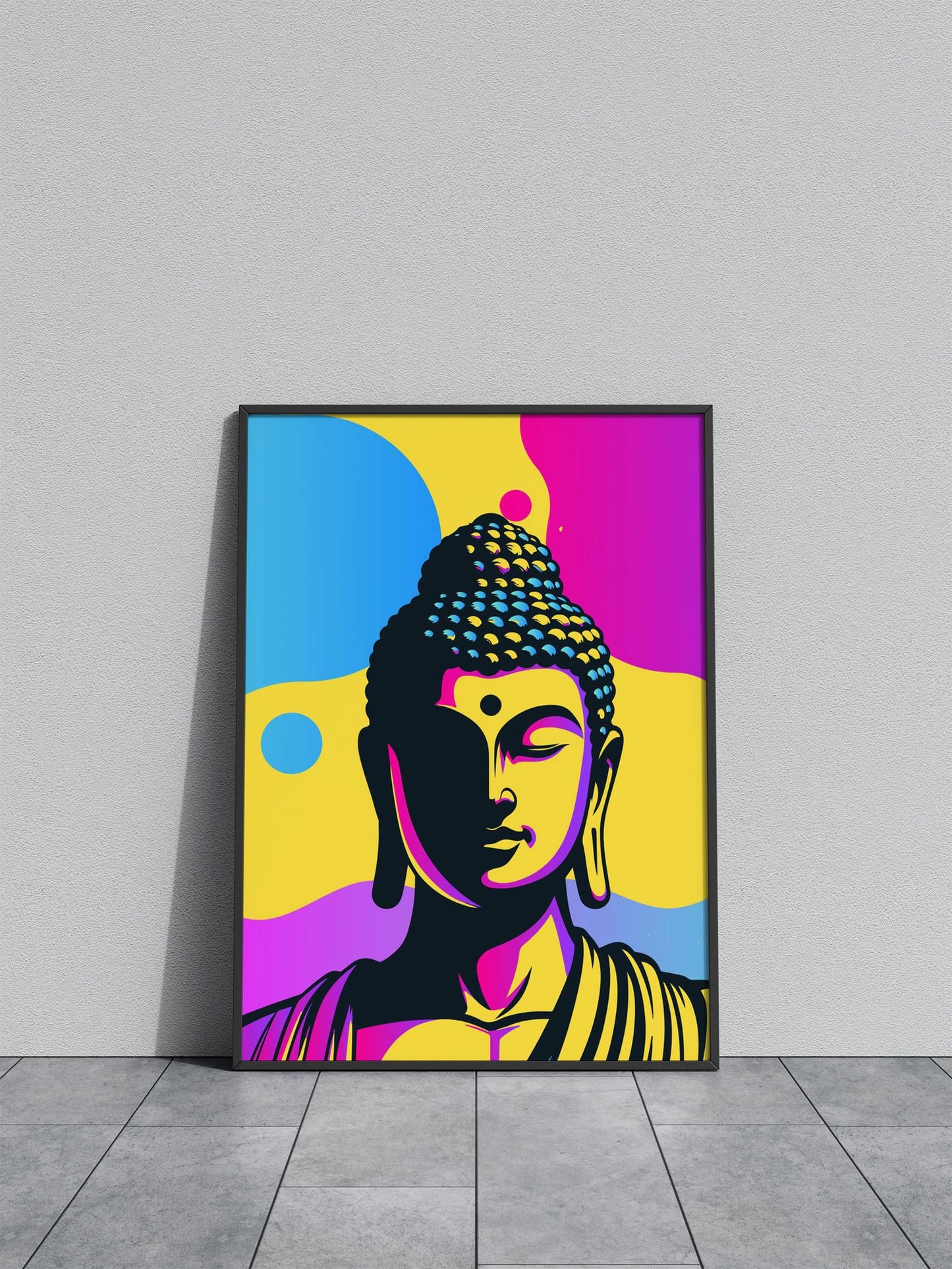buddha poster Asian Style Poster | Wall Art for Home & Office | High-Quality Print - High-quality vinyl skin wrap d
