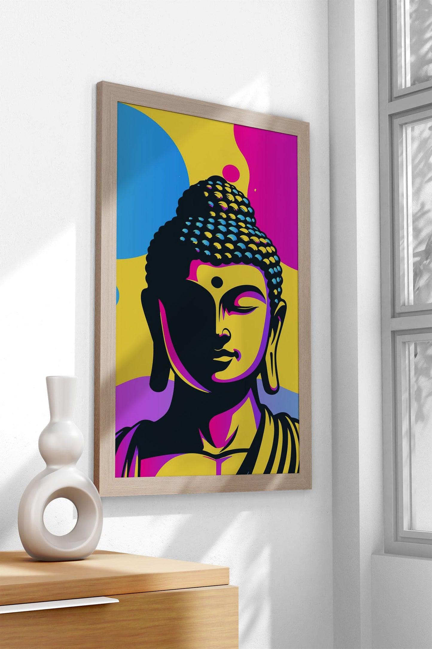 buddha poster Asian Style Poster | Wall Art for Home & Office | High-Quality Print - High-quality vinyl skin wrap d