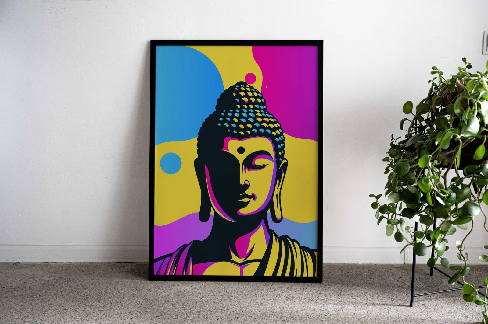 buddha poster Asian Style Poster | Wall Art for Home & Office | High-Quality Print - High-quality vinyl skin wrap d