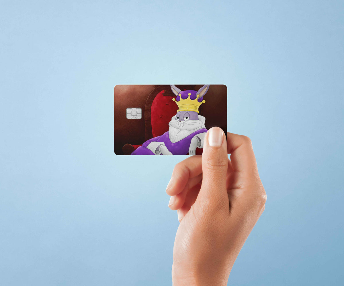 Bugs Bunny - Premium Vinyl Credit Card Skin Cover by Wonderwallsboutique