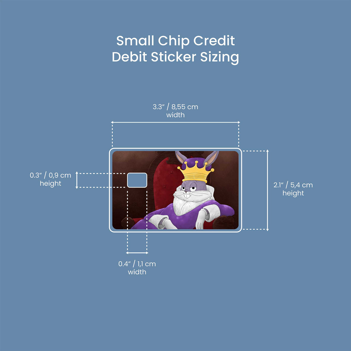 Bugs Bunny - Premium Vinyl Credit Card Skin Cover by Wonderwallsboutique