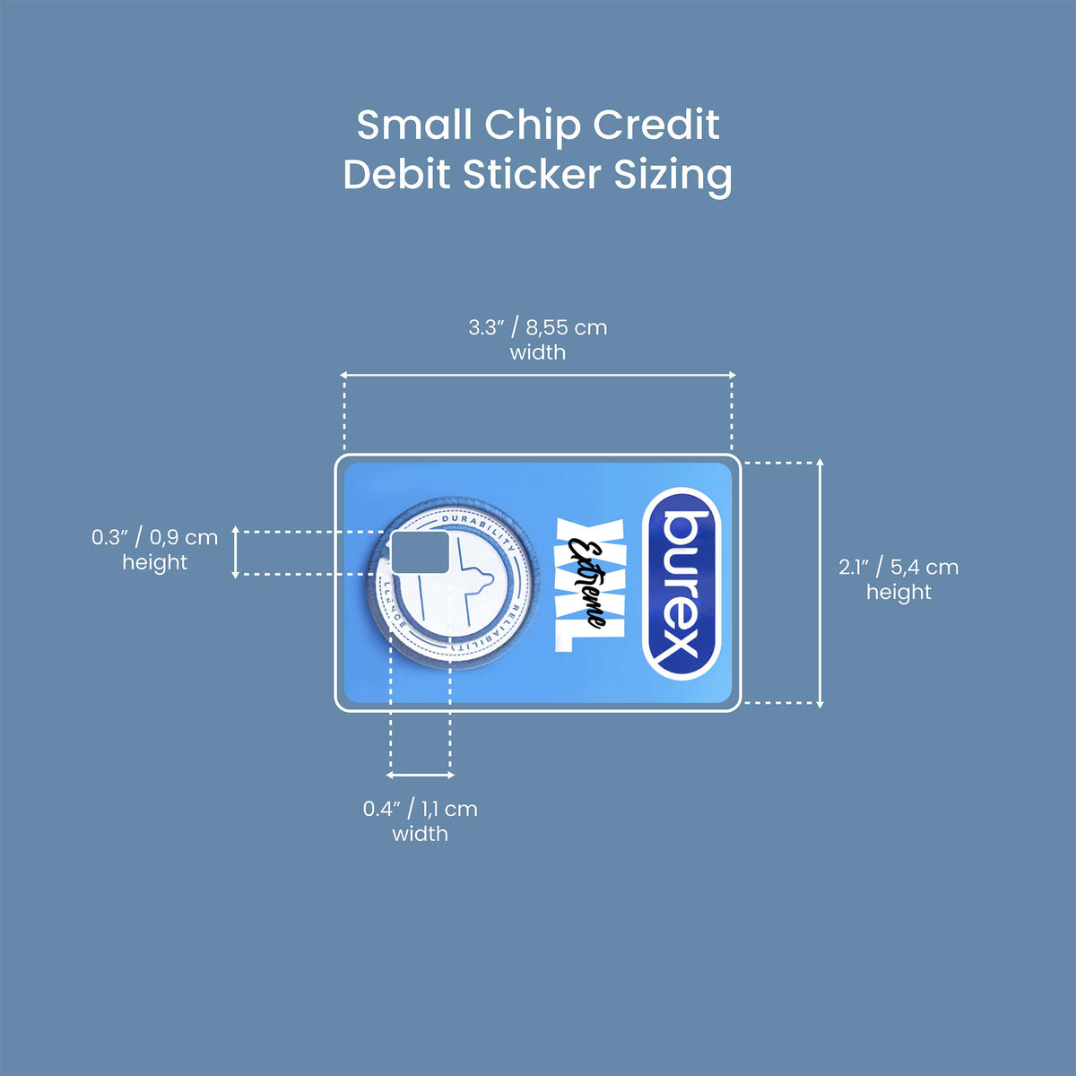 Burex Extreme - Premium Vinyl Credit Card Skin Cover by Wonderwallsboutique
