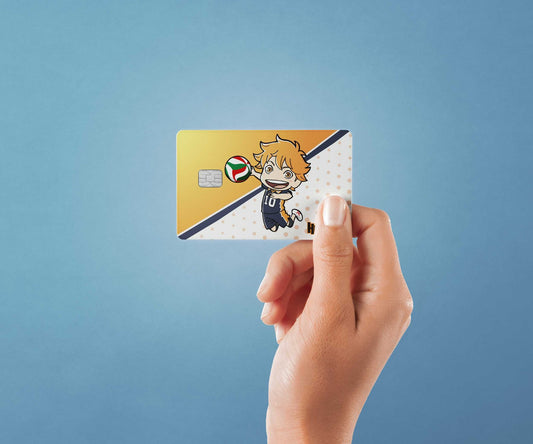 Chibi Hinata Design | Credit Card Sticker | Small Chip | Credit Card Skin
