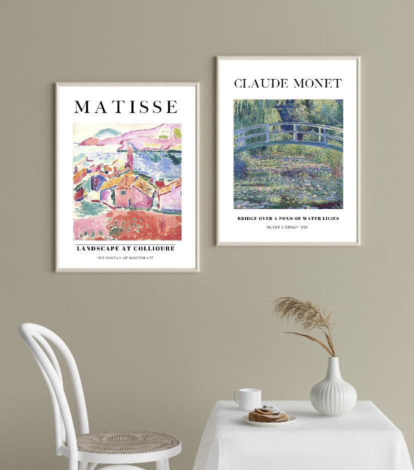 Matisse & Monet Art Print Collection