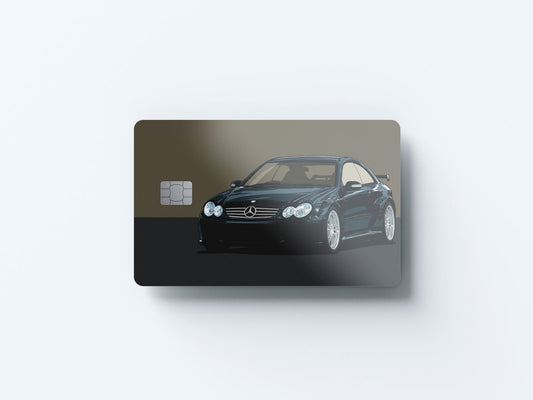 Watercolor clk dtm design | credit card sticker | small chip | credit card skin for nursery and home wall decor.