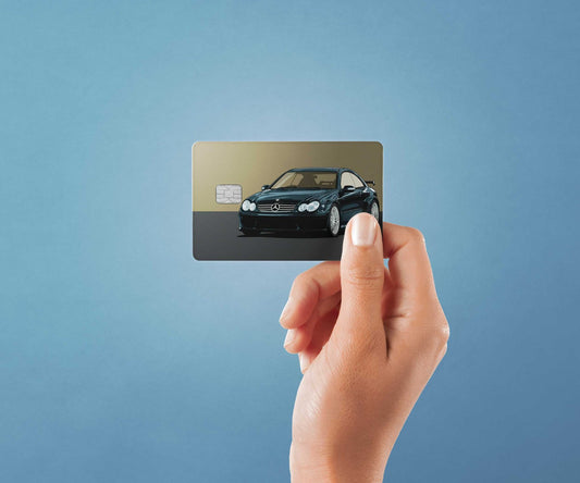 Watercolor clk dtm design | credit card sticker | small chip | credit card skin for nursery and home wall decor.