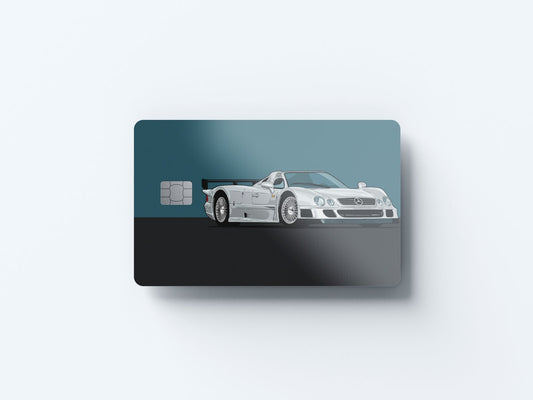 Watercolor clk gtr design | credit card sticker | small chip | credit card skin for nursery and home wall decor.