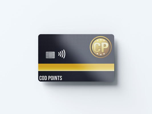 Watercolor cod points design | credit card sticker | small chip | credit card skin for nursery and home wall decor.