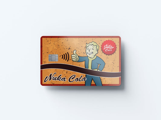 Watercolor cola caps design | credit card sticker | small chip | credit card skin for nursery and home wall decor.