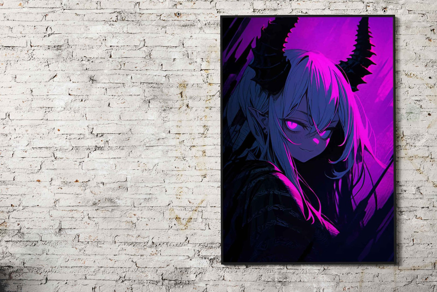 colour blue Asian Style Poster | Wall Art for Home & Office | High-Quality Print