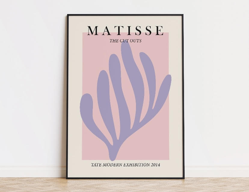 Collection of 3 Henri Matisse Prints | Gallery Wall Art | Pastel Exhibition Posters | Iconic Artist Decor