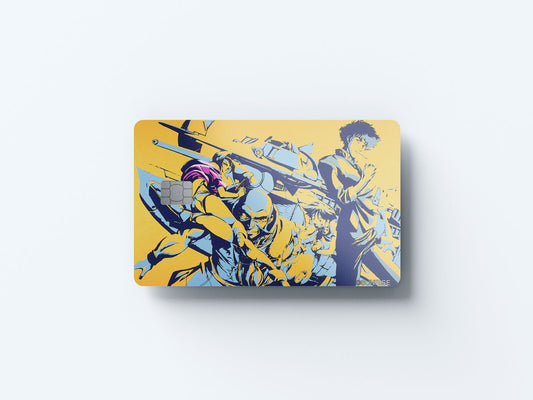 Watercolor cowboy and cowgirls design | credit card sticker | small chip | credit card skin for nursery and home wall decor.