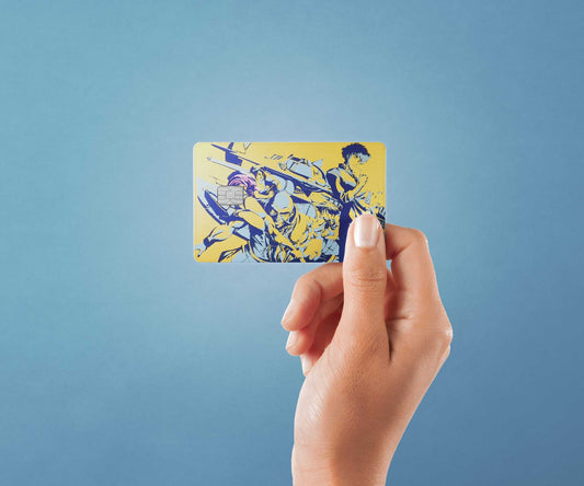 Watercolor cowboy and cowgirls design | credit card sticker | small chip | credit card skin for nursery and home wall decor.