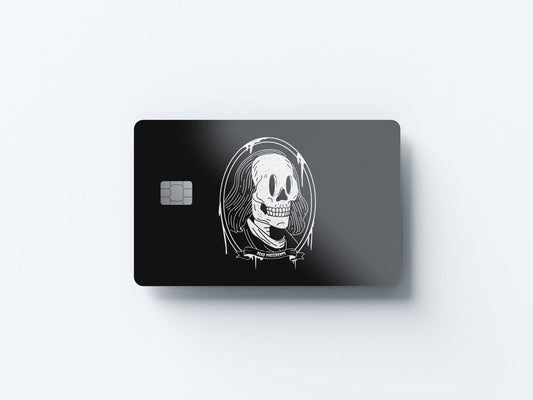 Watercolor dead presidents design | credit card sticker | small chip | credit card skin for nursery and home wall decor.