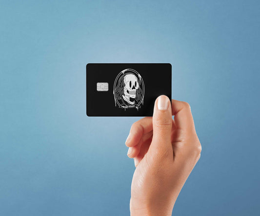 Watercolor dead presidents design | credit card sticker | small chip | credit card skin for nursery and home wall decor.