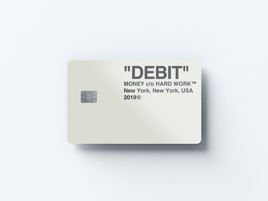 Watercolor debit design | credit card sticker | small chip | credit card skin for nursery and home wall decor.