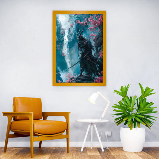 devil samurai shogun Asian Style Poster | Wall Art for Home & Office | High-Quality Print - High-Quality Visual Display