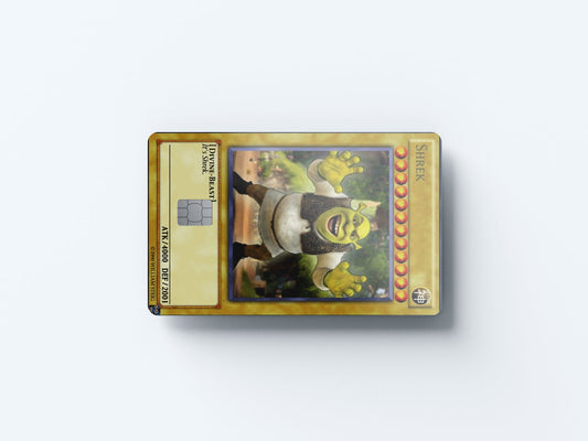 Watercolor divine beast design | credit card sticker | small chip | credit card skin for nursery and home wall decor.