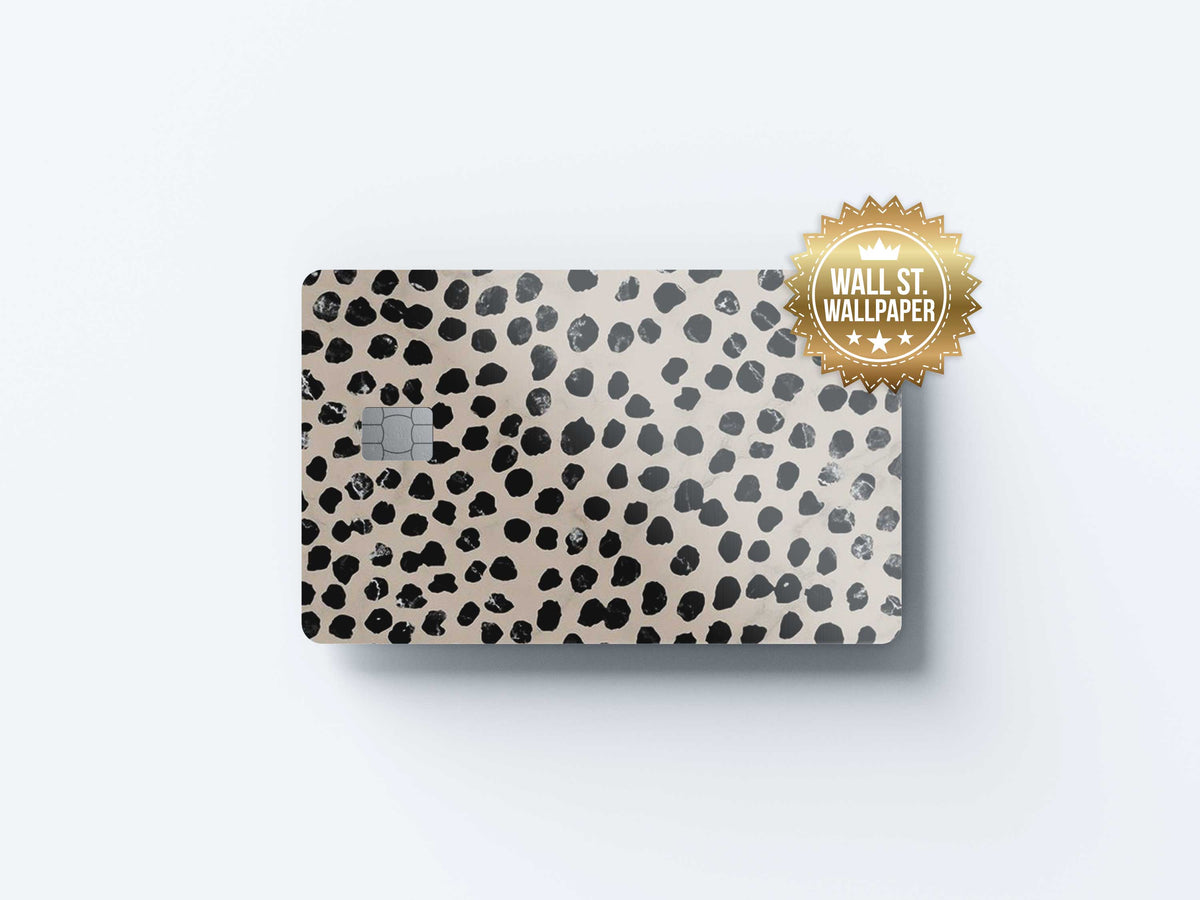 Dots - Premium Vinyl Credit Card Skin Cover by Wonderwallsboutique