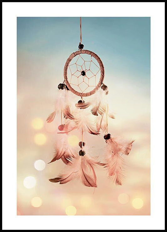 Dreamcatcher feathers Poster