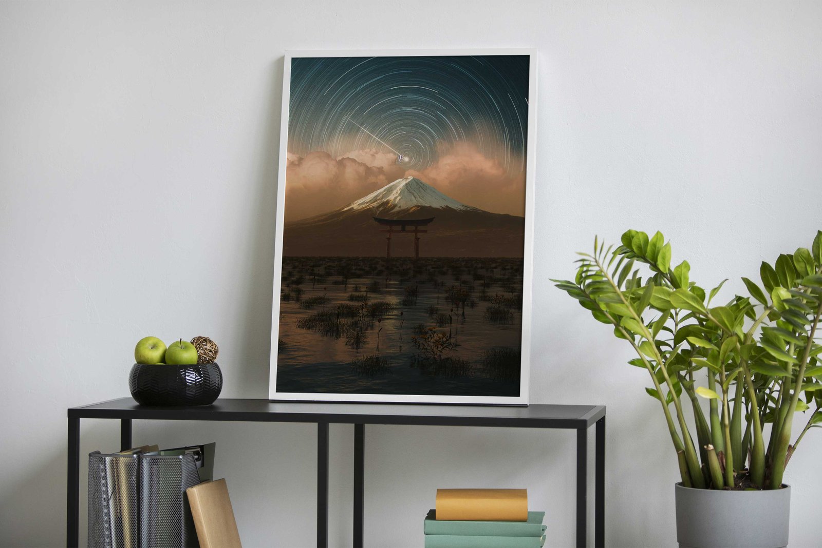 dreamy mt fuji Asian Style Poster | Wall Art for Home & Office | High-Quality Print - High-Quality Visual Display