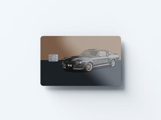 Watercolor eleanor gt500 design | credit card sticker | small chip | credit card skin for nursery and home wall decor.