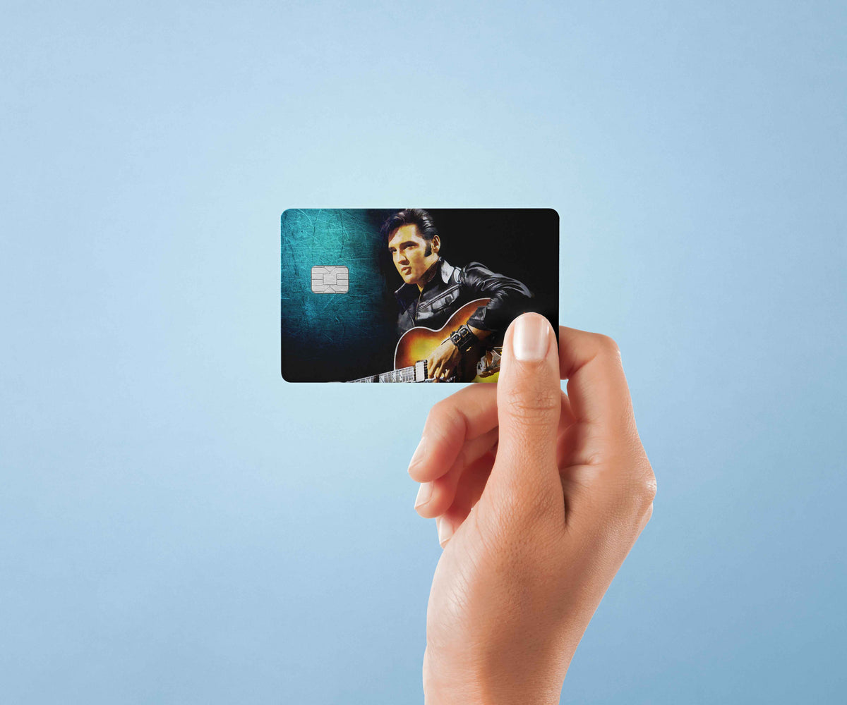 Elivs Presley - Premium Vinyl Credit Card Skin Cover by Wonderwallsboutique