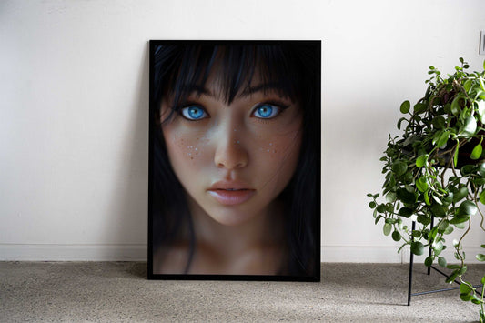 fantastic beautiful women Asian Style Poster | Wall Art for Home & Office | High-Quality Print - High-Quality Visual Display