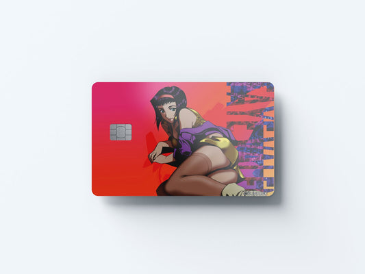 Watercolor faye valentine design | credit card sticker | small chip | credit card skin for nursery and home wall decor.