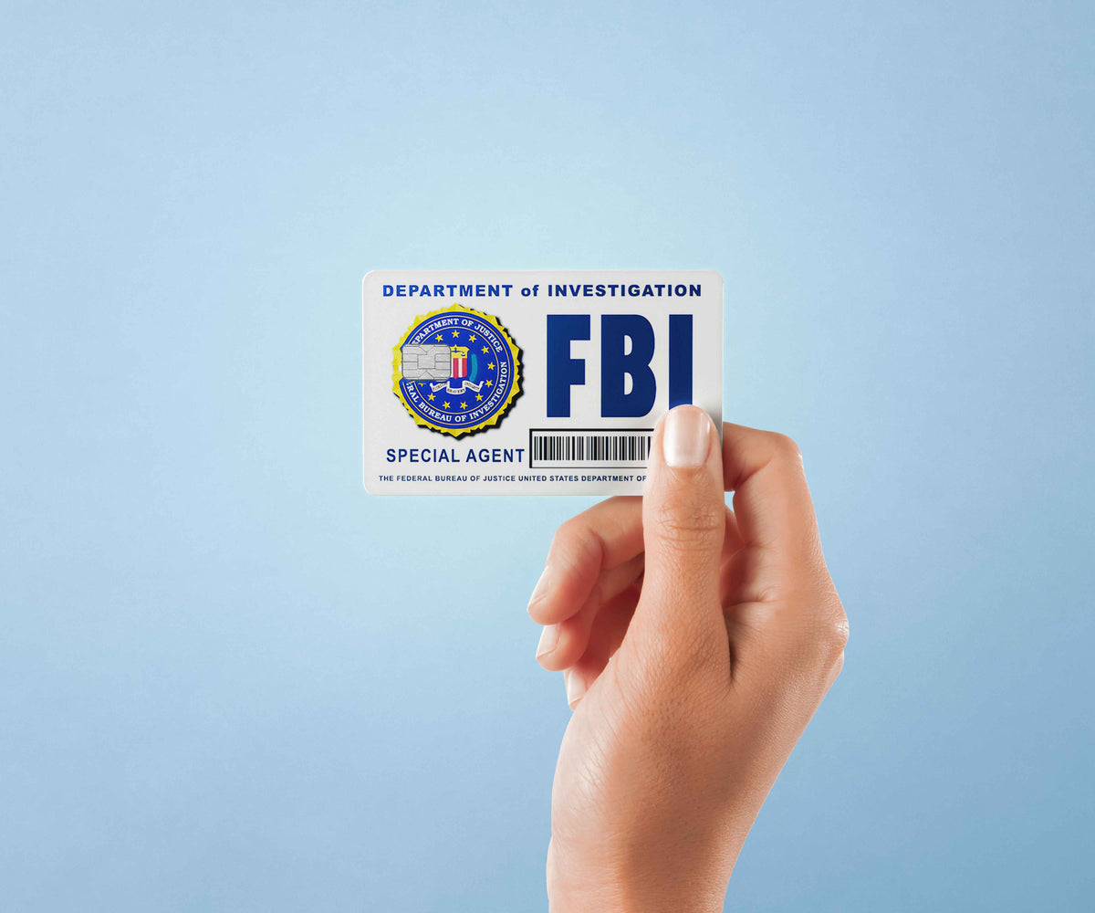 FBI - Premium Vinyl Credit Card Skin Cover by Wonderwallsboutique