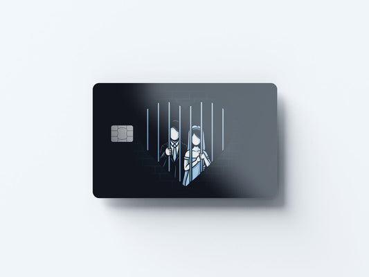 Watercolor forever design | credit card sticker | small chip | credit card skin for nursery and home wall decor.