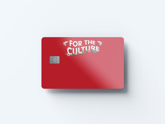 Watercolor for the culture design | credit card sticker | small chip | credit card skin for nursery and home wall decor.