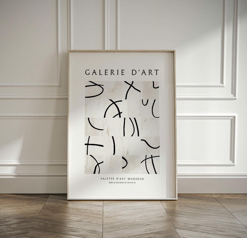 Neutral Art Print from Galerie D'Art