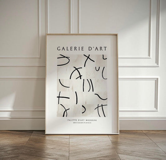 Neutral Art Print from Galerie D'Art