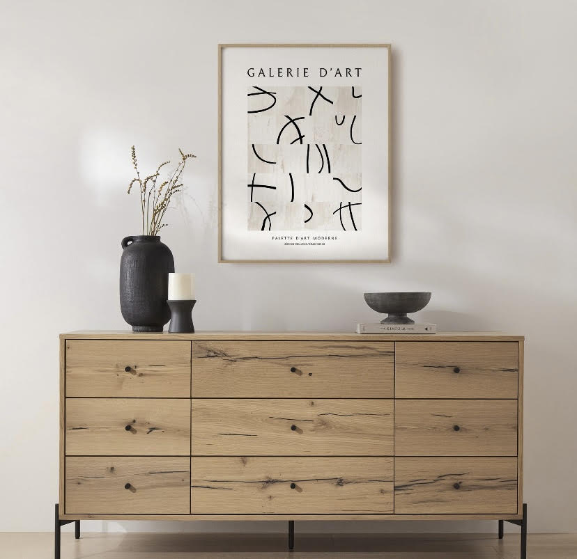 Neutral Art Print from Galerie D'Art